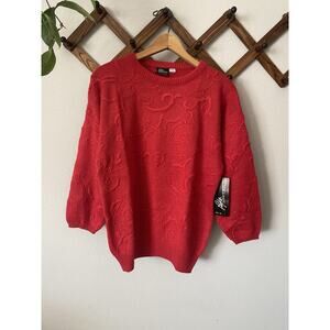 Vintage Pyke Limited Women’s Embroidered Sweater Women’s Small Vintage Sweater